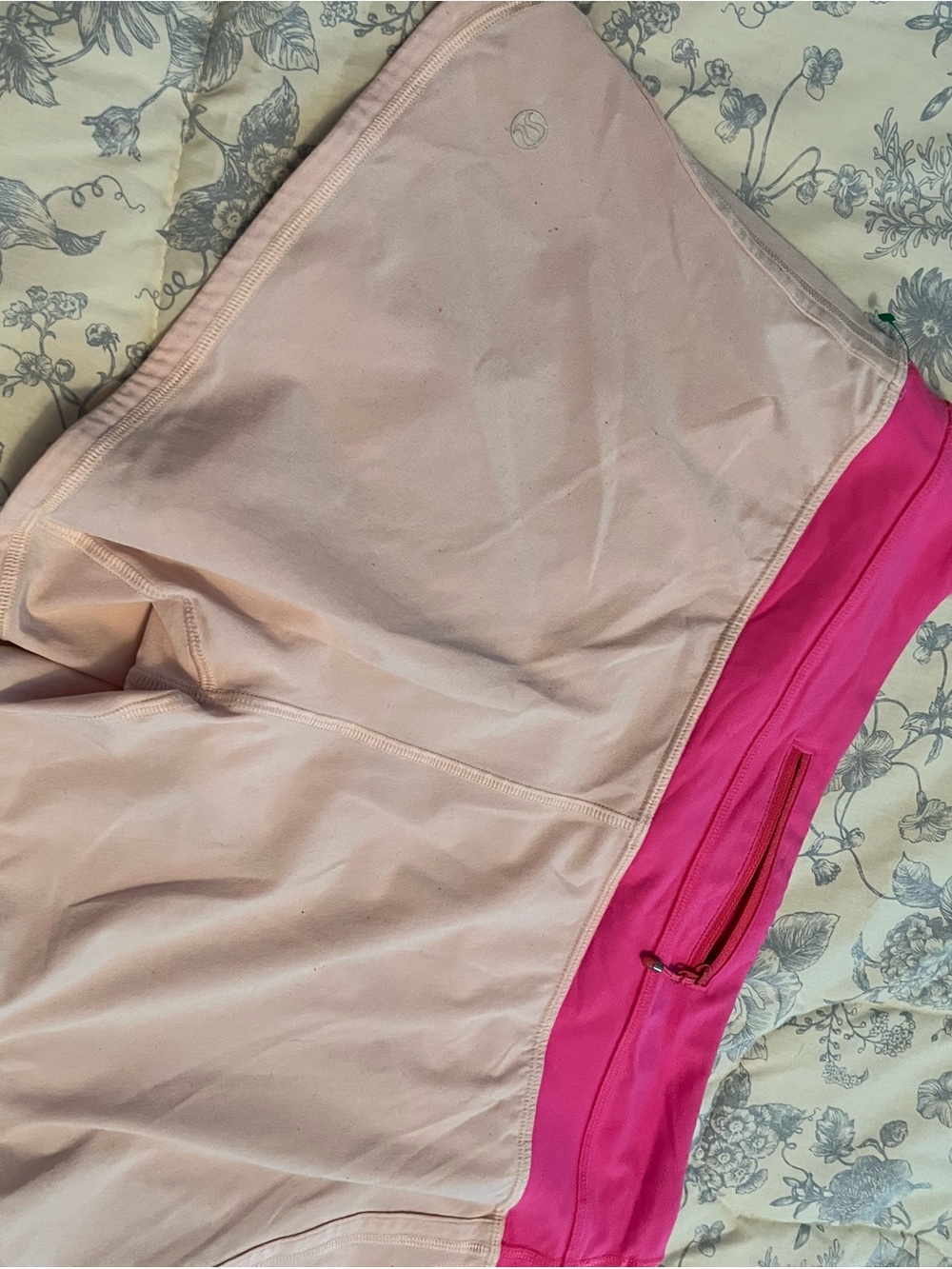 lululemon athletica Pink and Light Pink Athletic Shorts